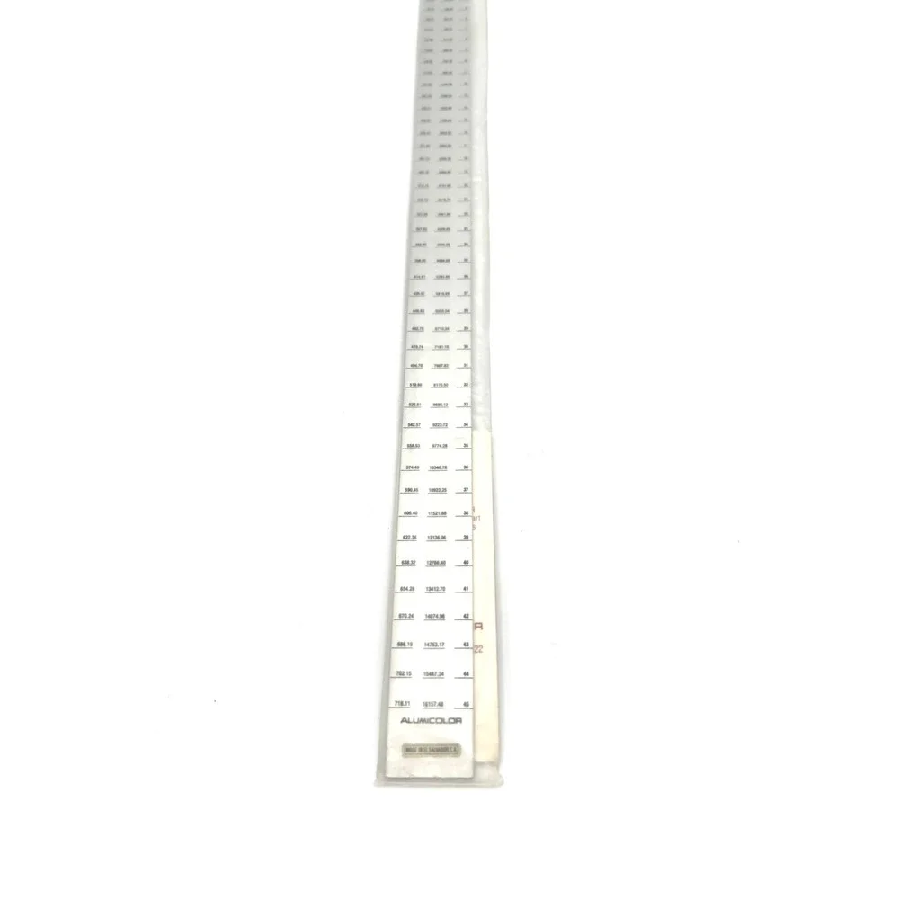 VTG Alumicolor Compass Rule Pattern Drafting Tool 18